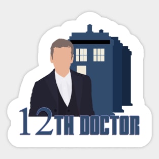 12th Doctor Sticker